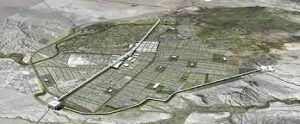 Vista Aérea del Oásis de Calama